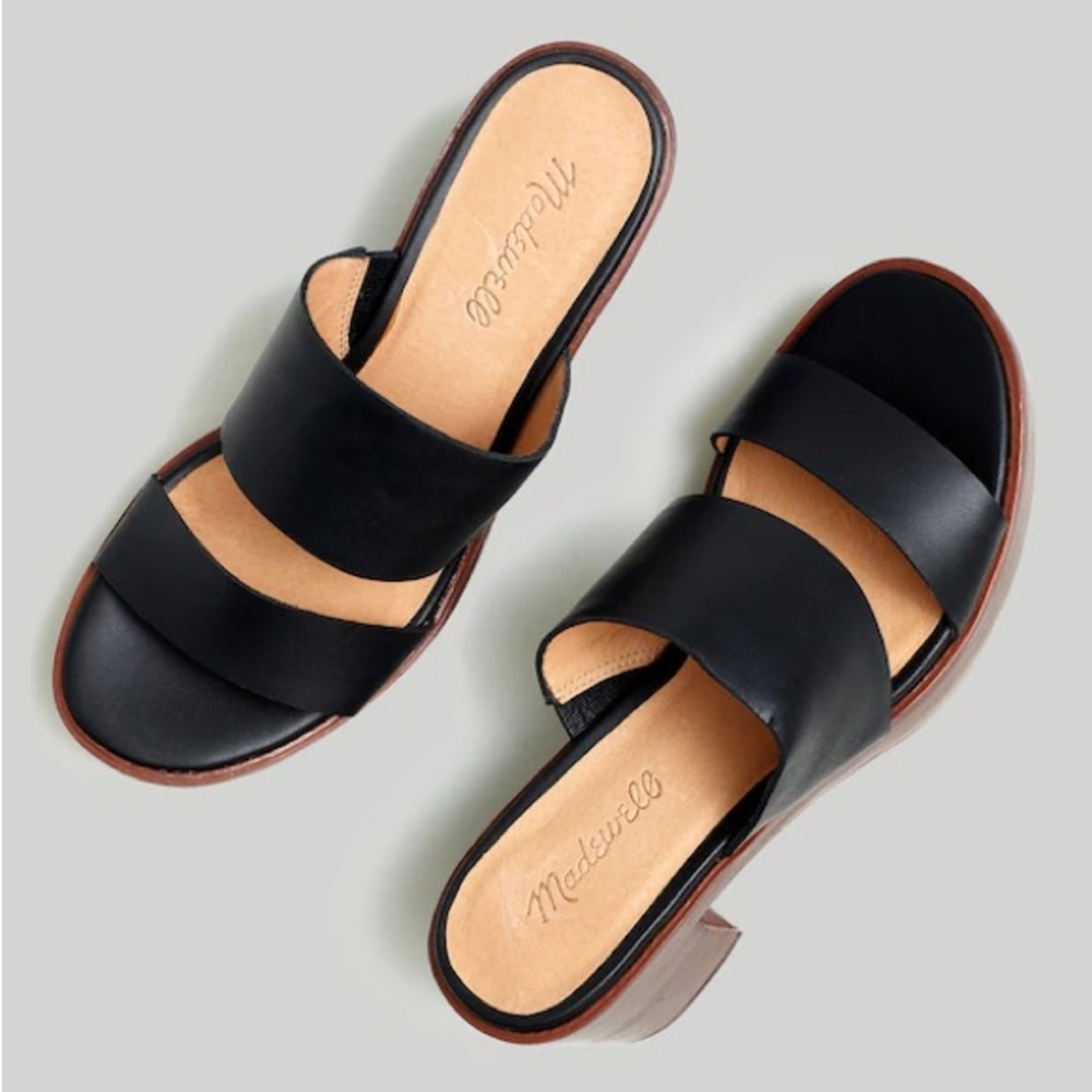 Madewell The Kiera Mule Platform Sandal
